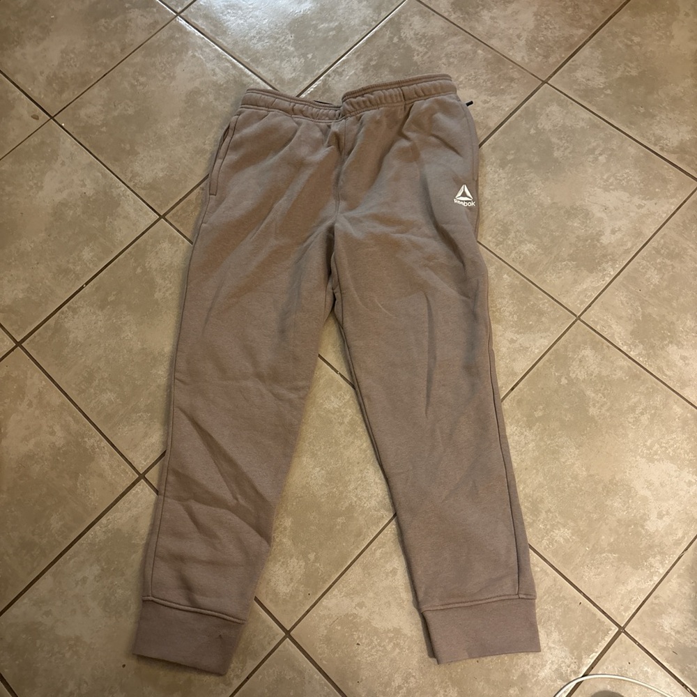 Reebok Kids' Taupe Jogger Pants